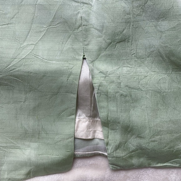 vintage mini mint green skirt by Abraham Zürich Paris - Picture 5 of 5